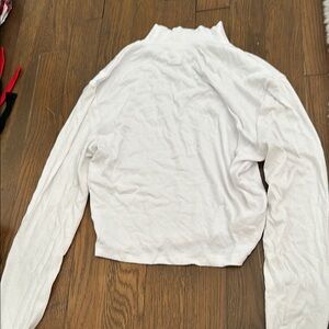 White Long Sleeve Women's Top